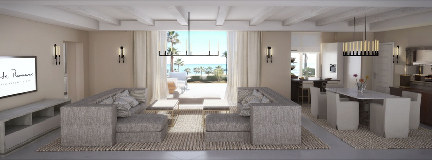 Imagen de los interiores del Hotel Puente Romano Beach Resort. Foto 17