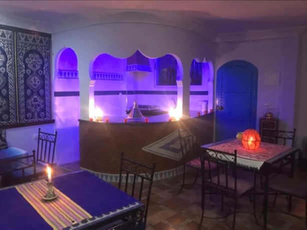 Imagen de los interiores del Hotel Puerta Azul, Chefchauen. Foto 22