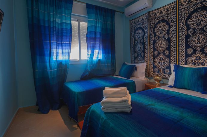 Imagen de la habitación del Hotel Puerta Azul, Chefchauen. Foto 17