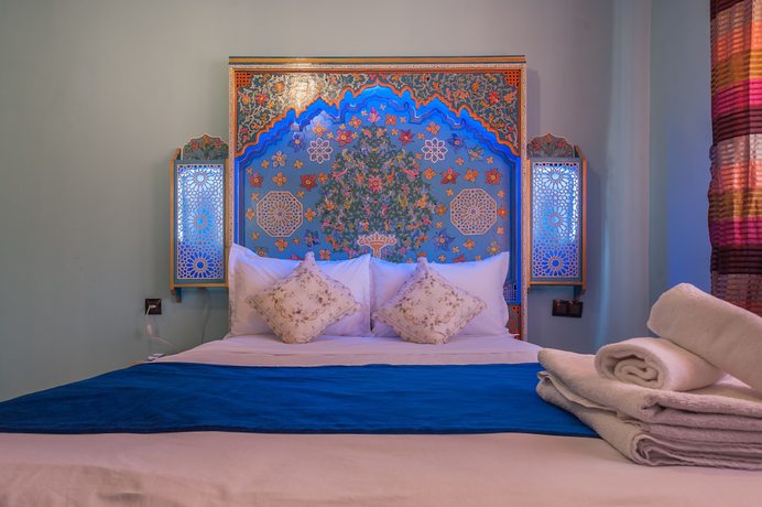 Imagen de la habitación del Hotel Puerta Azul. Foto 12