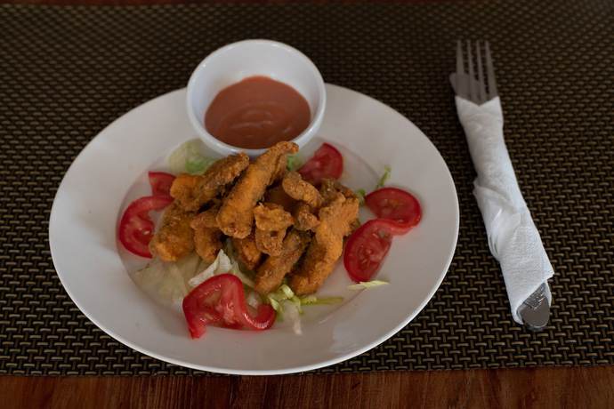 Imagen del bar/restaurante del Hotel Puerta al Cielo. Foto 7