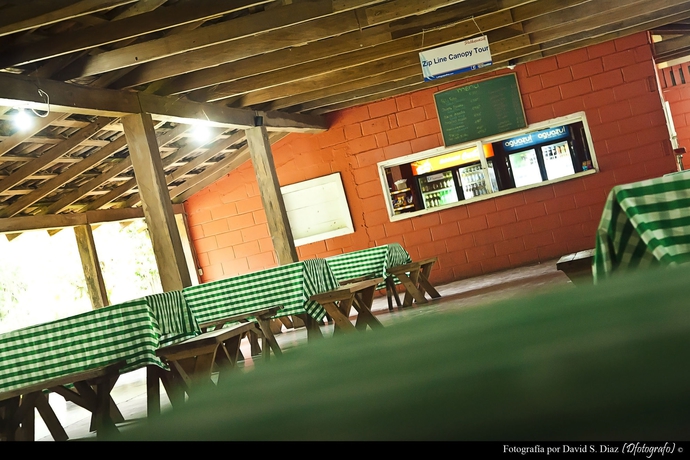 Imagen del bar/restaurante del Hotel Pulhapanzak Waterfalls Cabins. Foto 4