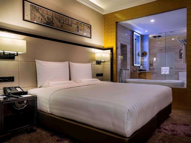 Imagen de la habitación del Hotel Pullman Qingdao Ziyue. Foto 11