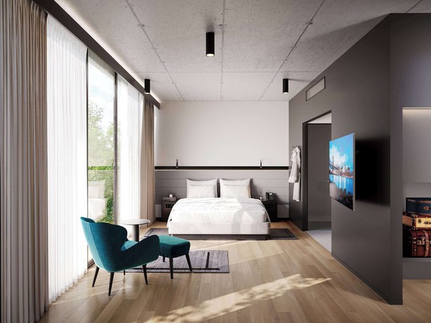 Imagen de la habitación del Hotel Pullman Zagreb. Foto 8