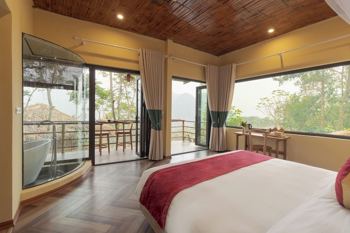 Imagen de la habitación del Hotel Puluong Natura Bungalow. Foto 10