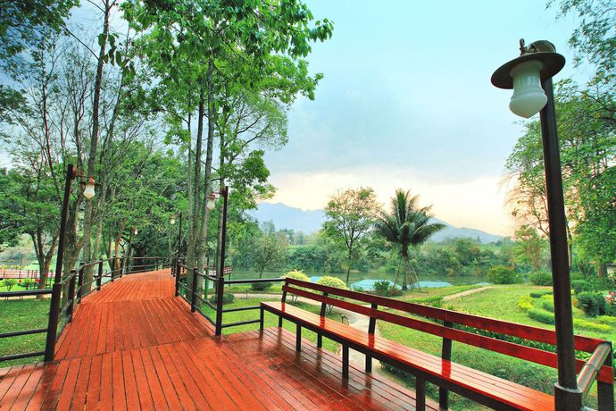 Imagen de los interiores del Hotel Pung-waan Resort Saiyoke. Foto 17