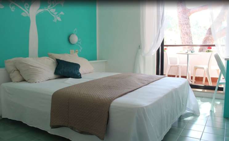 Imagen de la habitación del Hotel Punto Verde. Foto 8