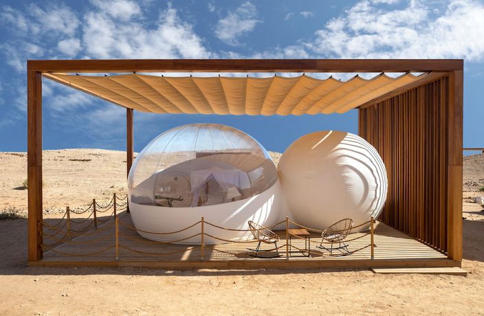 Imagen de la habitación del Hotel Pura Eco Retreat Jebel Hafit Desert Park. Foto 11