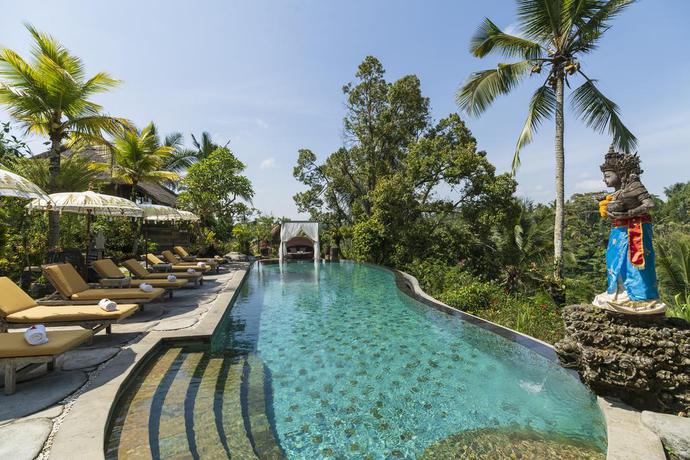 Imagen de la piscina del Hotel Puri Gangga Resort Ubud. Foto 9