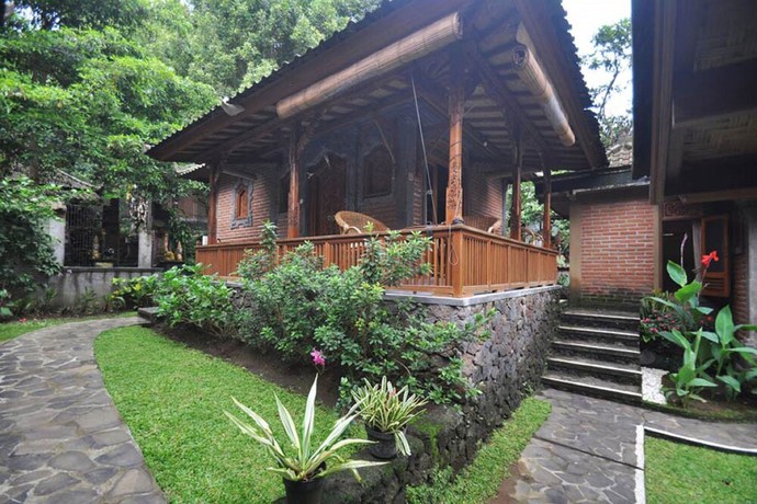 Imagen de los exteriores del Hotel Puri Lumbung Cottages, Restaurant and Spa. Foto 11