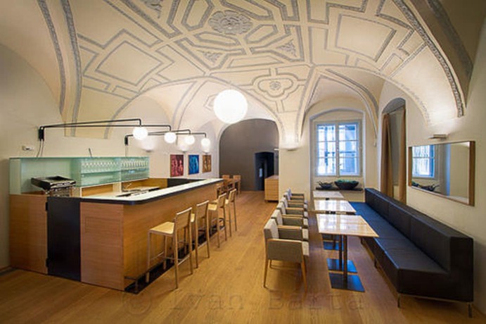 Imagen del bar/restaurante del Hotel Purkmistr. Foto 6