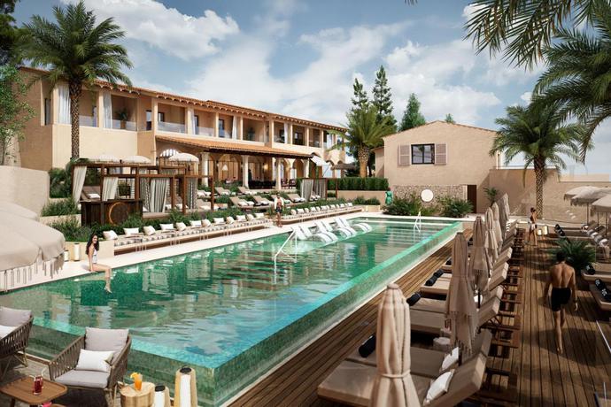 Imagen de la piscina del Hotel Purobeach Resort Santa Ponsa. Foto 16