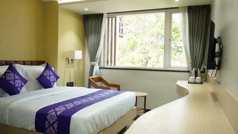 Imagen general del Hotel Purple Beds by VITS Dwarkesh. Foto 3