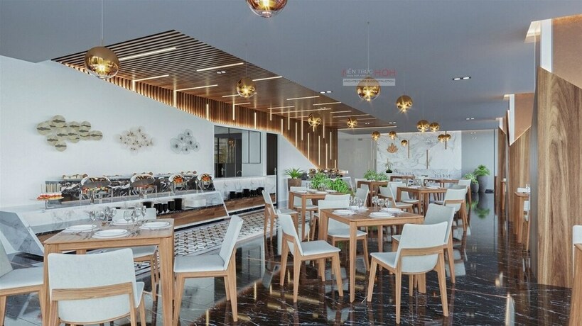 Imagen del bar/restaurante del Hotel Purple Lotus. Foto 13