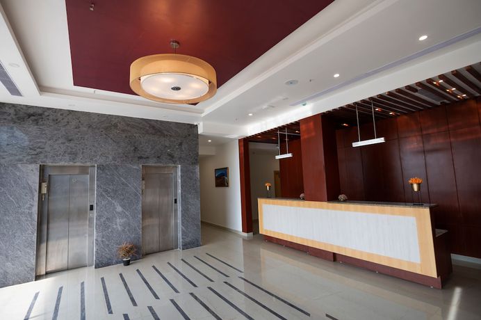 Imagen de los interiores del Hotel Pushkara Sarovar Portico Dibrugarh. Foto 19