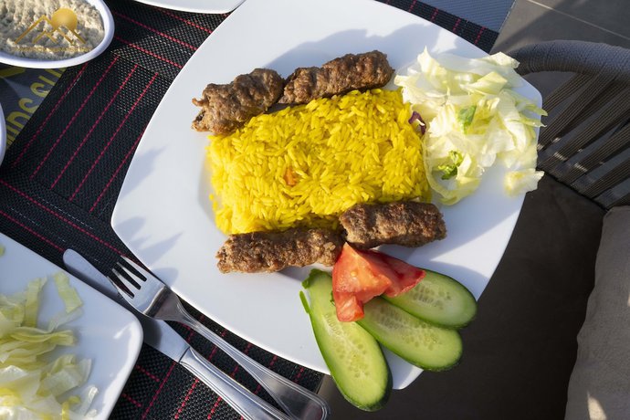 Imagen del bar/restaurante del Hotel Pyramids Sunrise Inn. Foto 16