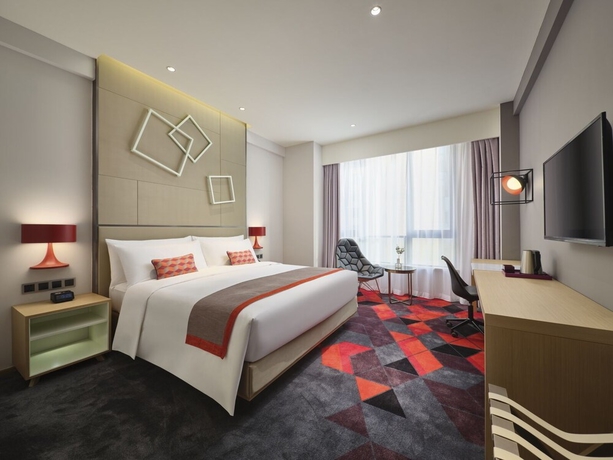 Imagen de la habitación del Hotel Q Hotel Shanghai Pudong. Foto 8