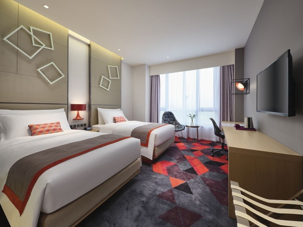 Imagen de la habitación del Hotel Q Hotel Shanghai Pudong. Foto 9