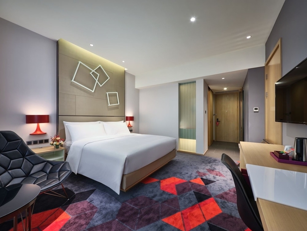 Imagen de la habitación del Hotel Q Hotel Shanghai Pudong. Foto 11