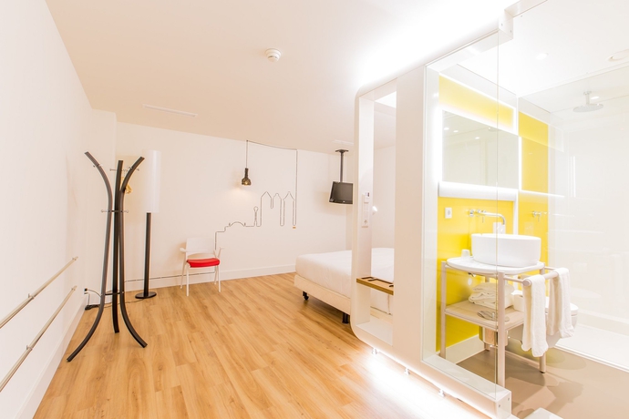 Imagen de la habitación del Hotel Qbic Amsterdam Wtc. Foto 8