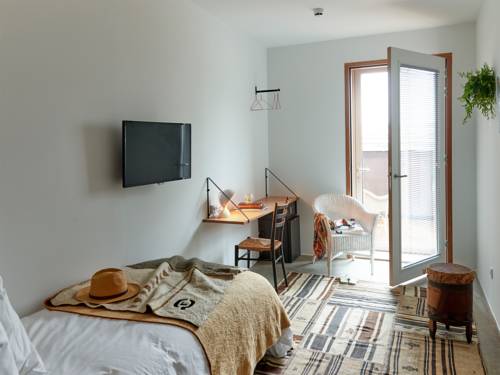 Imagen de la habitación del Hotel Q-factory. Foto 10