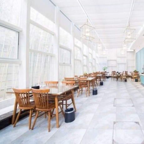 Imagen del bar/restaurante del Hotel Qianna Lvcheng Boutique Hotel Zijingshan. Foto 3