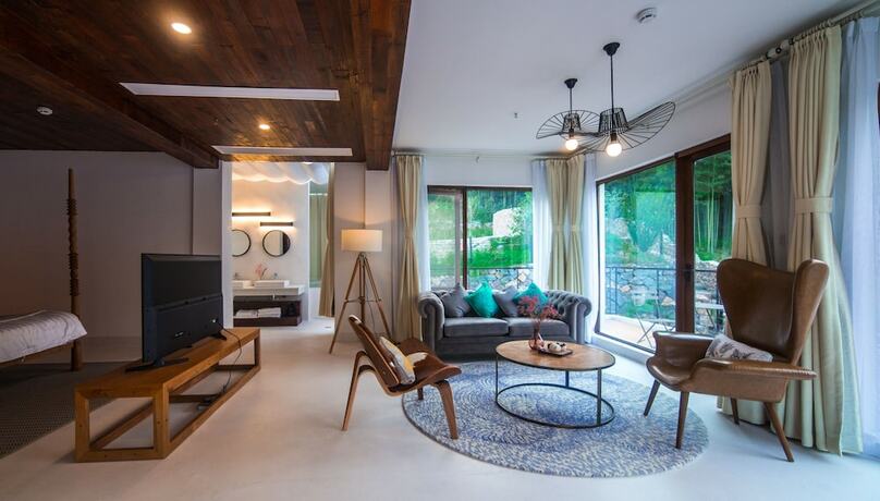 Imagen de la habitación del Hotel Qiansu Moganshan Huajianji Guesthouse. Foto 15