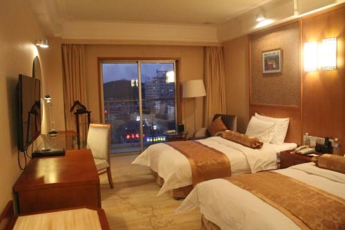 Imagen general del Hotel Qingdao Blue Horizon Huangdao, Qingdao. Foto 1