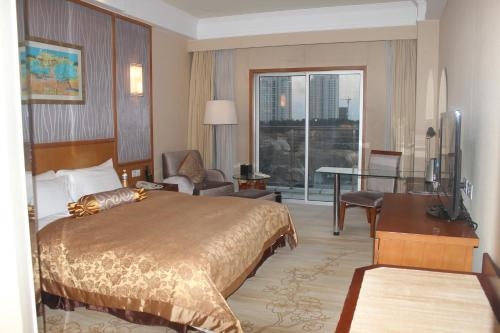 Imagen de la habitación del Hotel Qingdao Blue Horizon Huangdao, Qingdao. Foto 10