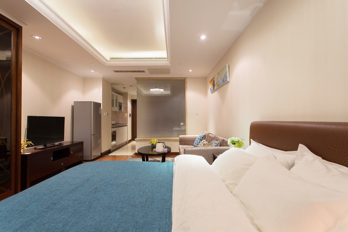 Imagen de la habitación del Hotel Qingdao Jinshan We Holiday Apt Wusi. Foto 3