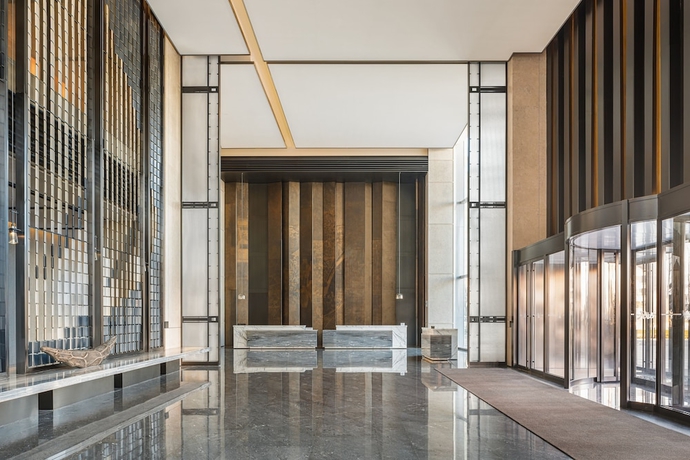 Imagen de los interiores del Hotel Qingdao Marriott Jiaozhou. Foto 15