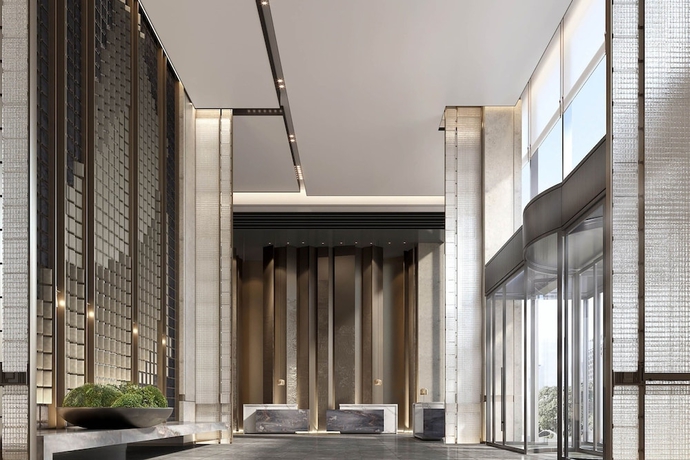 Imagen de los interiores del Hotel Qingdao Marriott Jiaozhou. Foto 18