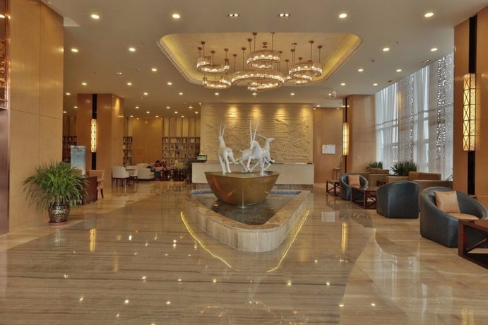 Imagen de los interiores del Hotel Qinghai Baiyun Xiangling. Foto 19