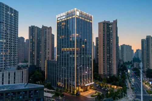Imagen general del Hotel Qinglian Jinghe Wuhan Zoo International Expo Center Branch. Foto 1