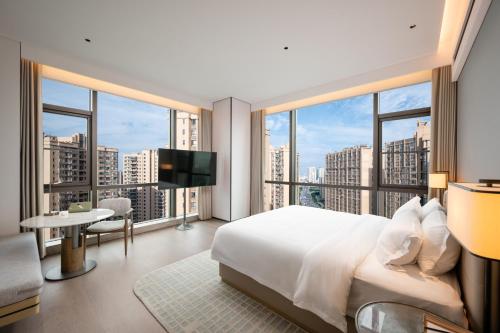 Imagen de la habitación del Hotel Qinglian Jinghe Wuhan Zoo International Expo Center Branch. Foto 18