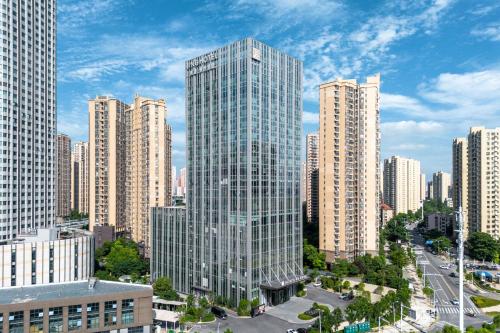 Imagen general del Hotel Qinglian Jinghe Wuhan Zoo International Expo Center Branch. Foto 14