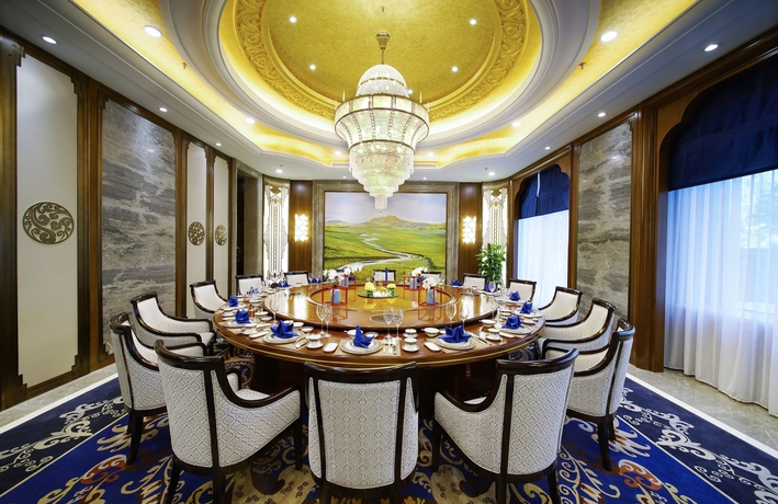 Imagen del bar/restaurante del Hotel Qingshan Baotou（yingbin Building）. Foto 12