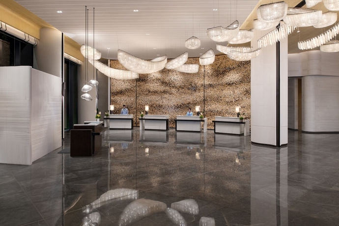 Imagen del bar/restaurante del Hotel Qinhuangdao Marriott Resort. Foto 4