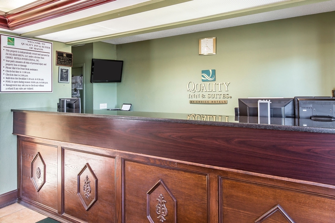 Imagen de los interiores del Hotel Quality Inn and Suites Macon North. Foto 15