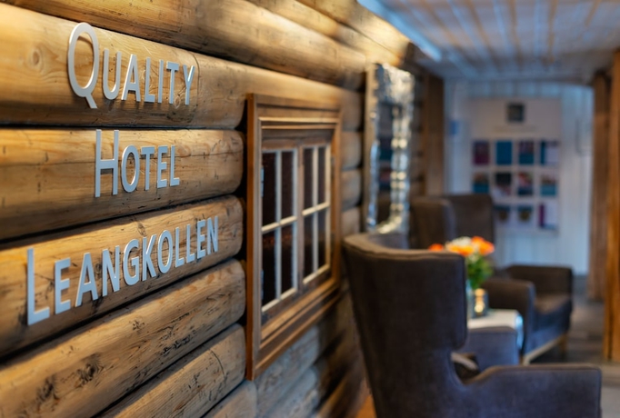 Imagen de los interiores del Hotel Quality Leangkollen. Foto 17