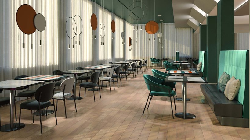 Imagen del bar/restaurante del Hotel Quark Milano. Foto 2