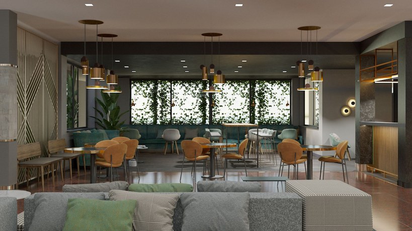 Imagen del bar/restaurante del Hotel Quark Milano. Foto 4