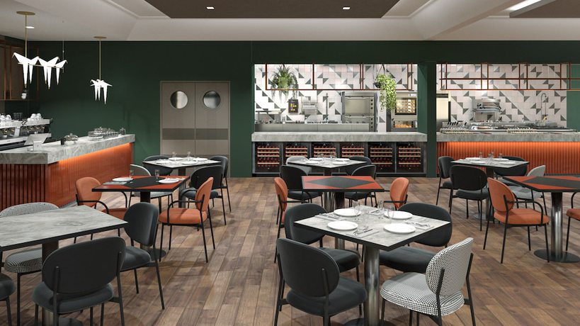 Imagen del bar/restaurante del Hotel Quark Milano, Ripamonti Corvetto. Foto 3