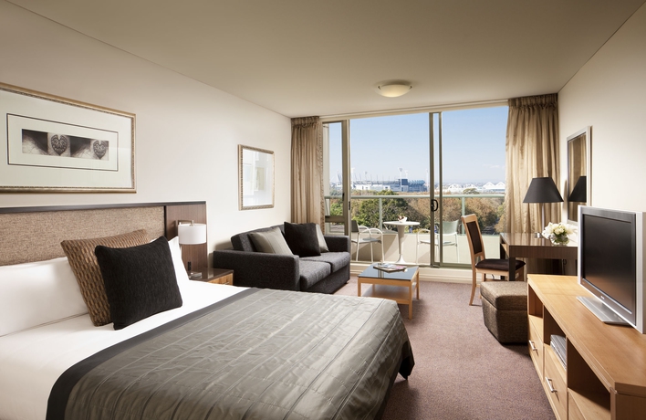 Imagen de la habitación del Hotel Quay West Suites Melbourne. Foto 4