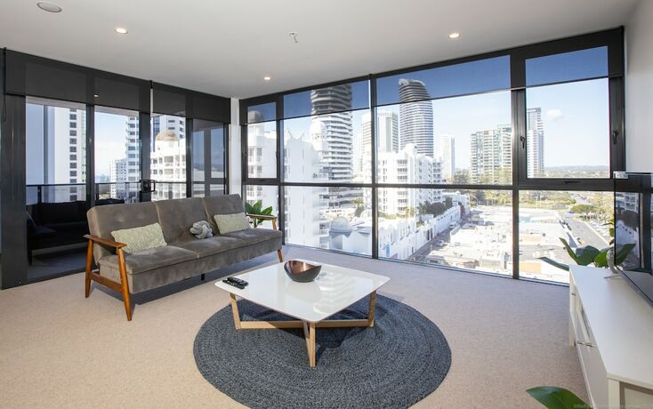 Imagen de la habitación del Hotel Qube Broadbeach. Foto 18