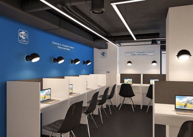Imagen de los interiores del Hotel Qube Capsules. Foto 16