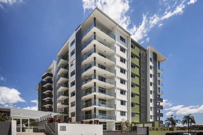 Imagen de los exteriores del Hotel Quest Breakfast Creek. Foto 11