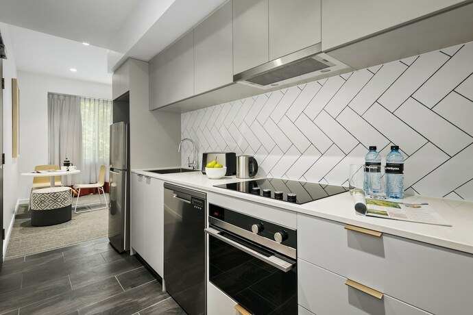 Imagen de la habitación del Hotel Quest Canberra City Walk. Foto 9