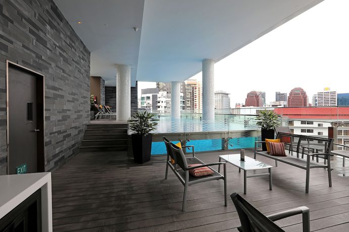 Imagen de los interiores del Hotel Quincy Singapore By Far East Hospitality. Foto 8