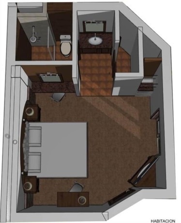 Imagen de la habitación del Hotel Quinta Misi&oacute;n, Creel. Foto 11